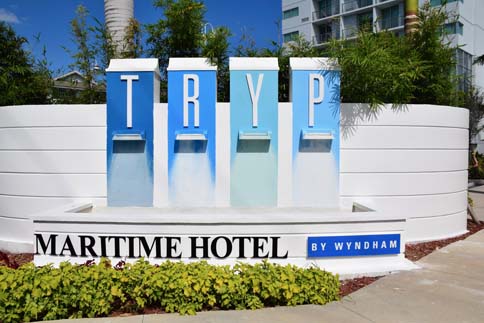 TRYP Hotel outdoor sign